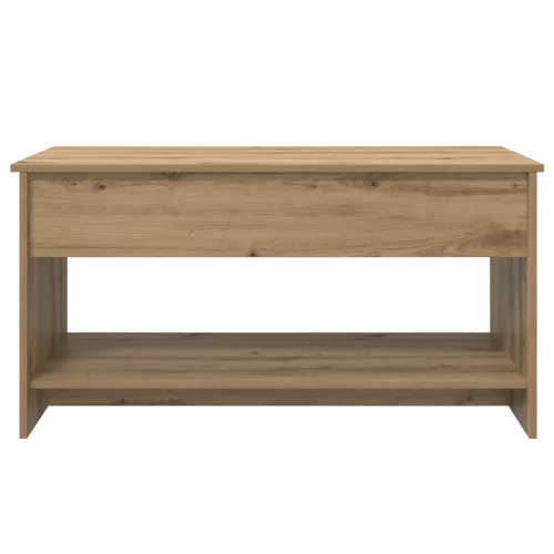  Dohányzóasztal kézműves tölgy 102 x 50 x 52.5 cm Faanyag