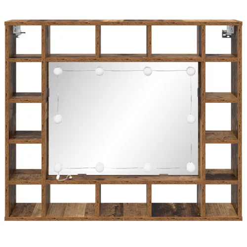  Tükörszekrény Öreg fa 91 x 15 x 76.5 cm Faanyag