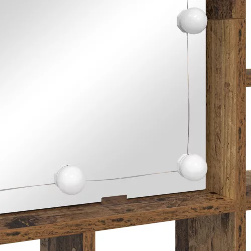  Tükörszekrény Öreg fa 91 x 15 x 76.5 cm Faanyag