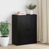  Függő szekrény polcokkal Musta tammi 69.5 x 34 x 90 cm Faanyag