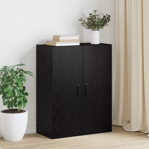  Függő szekrény polcokkal Musta tammi 69.5 x 34 x 90 cm Faanyag
