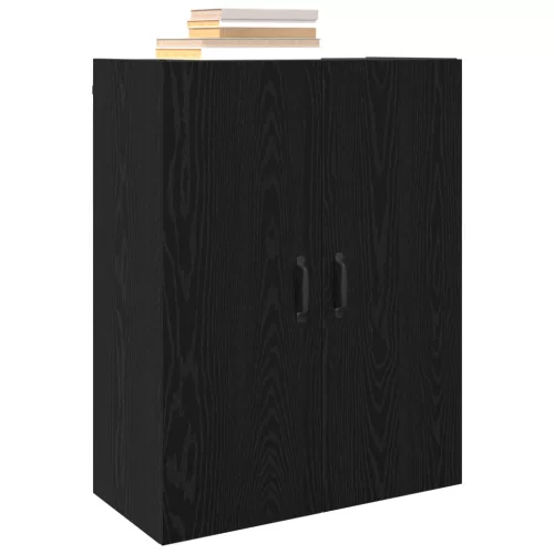  Függő szekrény polcokkal Musta tammi 69.5 x 34 x 90 cm Faanyag