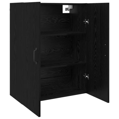  Függő szekrény polcokkal Musta tammi 69.5 x 34 x 90 cm Faanyag
