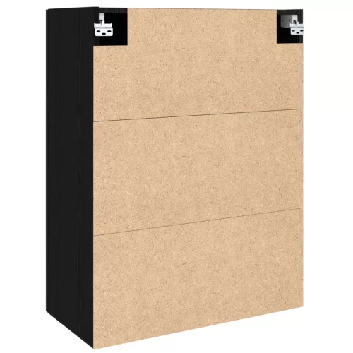  Függő szekrény polcokkal Musta tammi 69.5 x 34 x 90 cm Faanyag