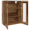  Fali Lógós Szekrény polcokkal Barna 69.5 x 34 x 90 cm Faanyag