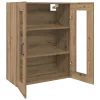  Fali Lógós Szekrény polcokkal Barna 69.5 x 34 x 90 cm Faanyag