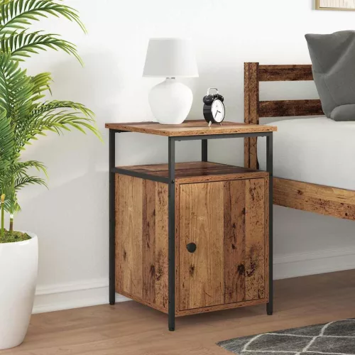  Éjjeliszekrény 2 pcs Öreg fa Faanyag