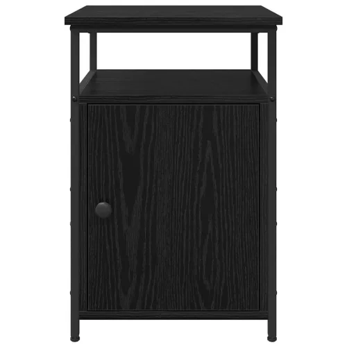  Éjjeliszekrény 2 pcs Musta tammi Faanyag