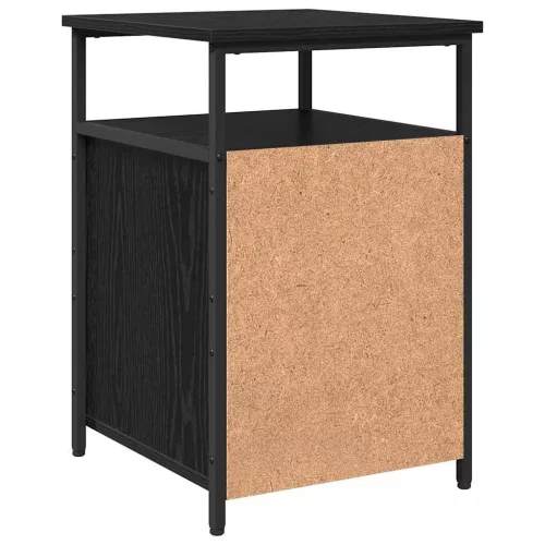  Éjjeliszekrény 2 pcs Musta tammi Faanyag
