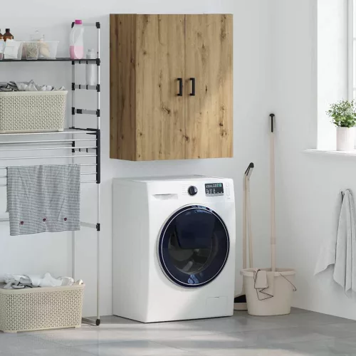  Fali szekrény Falra szerelhető Barna 69.5 x 34 x 90 cm Faanyag