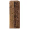  Fali szekrény polcokkal tárolóval ajtóval Régi fa 69.5 x 34 x 90 cm Faanyag