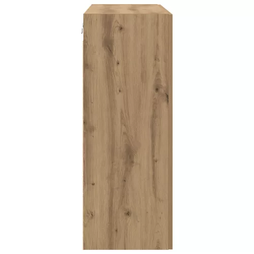  Fali szekrény kézműves tölgy 69.5 x 34 x 90 cm Faanyag