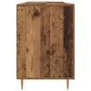  Asztal polcokkal tárolóval Régi fa 140 x 50 x 75 cm Faanyag