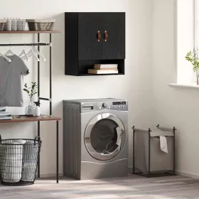  Fali Szekrény Musta tammi 60 x 31 x 70 cm Faanyag