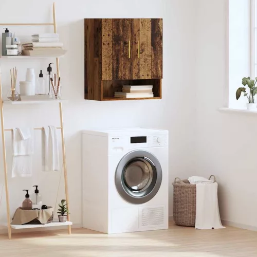  Fali Szekrény Falra szerelhető Régi fa 60 x 31 x 70 cm Faanyag