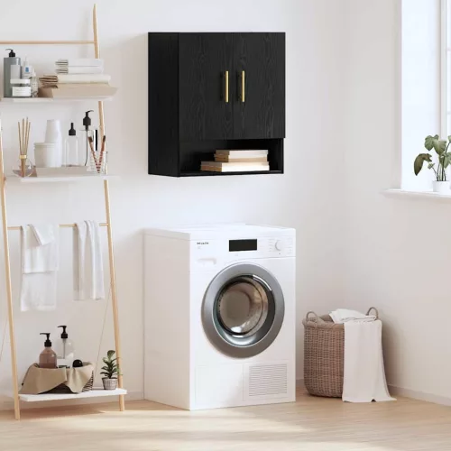  Fali Szekrény Musta tammi 60 x 31 x 70 cm Faanyag