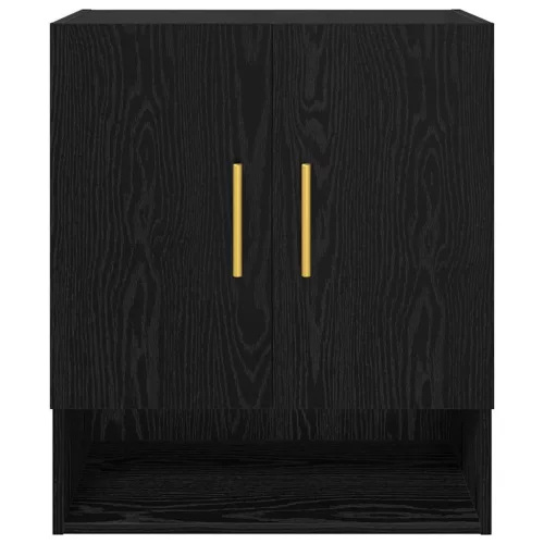  Fali Szekrény Musta tammi 60 x 31 x 70 cm Faanyag