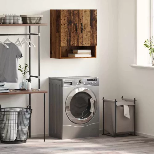  Fali Szekrény Falra szerelhető Régi fa 60 x 31 x 70 cm Faanyag