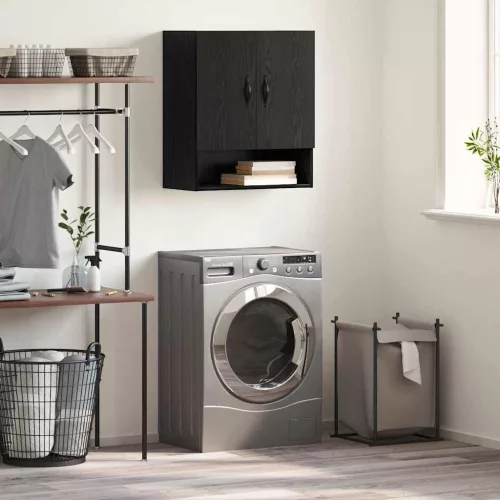  Fali Szekrény Musta tammi 60 x 31 x 70 cm Faanyag