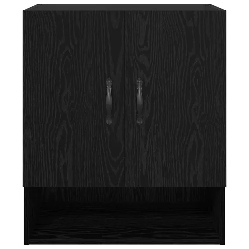  Fali Szekrény Musta tammi 60 x 31 x 70 cm Faanyag