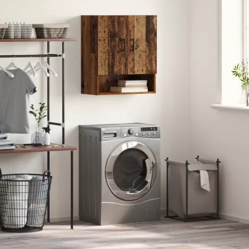  Fali Szekrény Falra szerelhető Régi fa 60 x 31 x 70 cm Faanyag