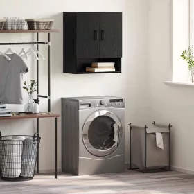  Fali Szekrény Musta tammi 60 x 31 x 70 cm Faanyag