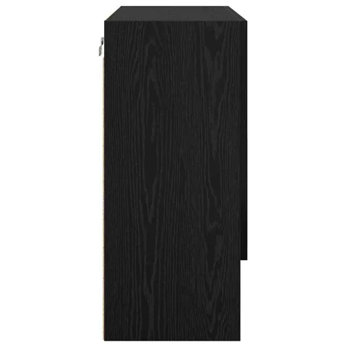  Fali Szekrény Musta tammi 60 x 31 x 70 cm Faanyag