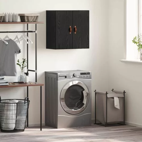  Fali Szekrény Musta tammi 60 x 31 x 60 cm Faanyag