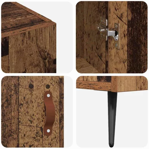  Széf Barna 90 x 34 x 80 cm Faanyag