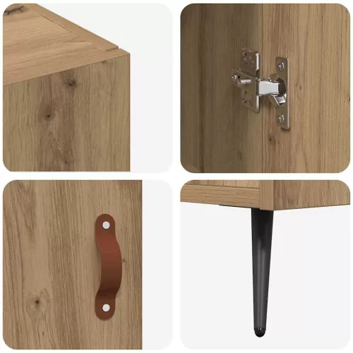  Széf Barna 90 x 34 x 80 cm Faanyag