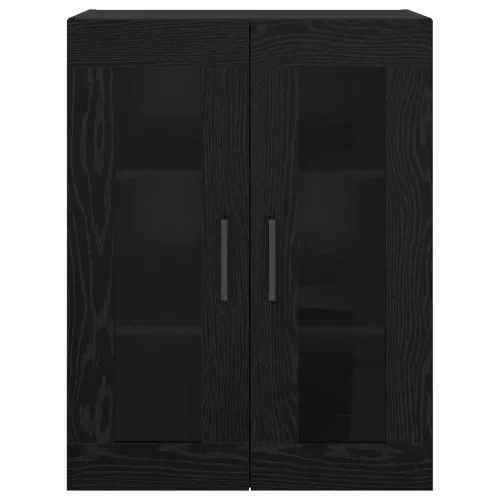  Fali szekrény polcokkal Musta tammi 69.5 x 34 x 90 cm Faanyag