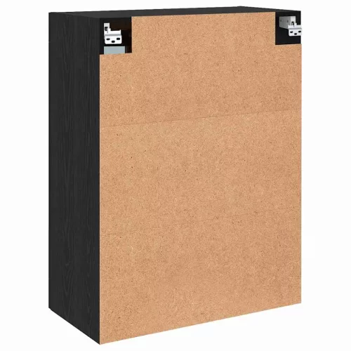  Fali szekrény polcokkal Musta tammi 69.5 x 34 x 90 cm Faanyag