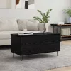  Dohányzóasztal Musta tammi 90 x 44.5 x 45 cm Faanyag