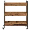  Konyhai kocsi Öreg fa 70 x 30 x 82 cm Faanyag