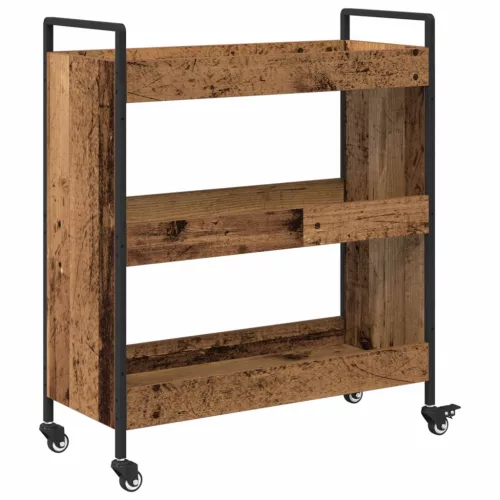  Konyhai kocsi Öreg fa 70 x 30 x 82 cm Faanyag