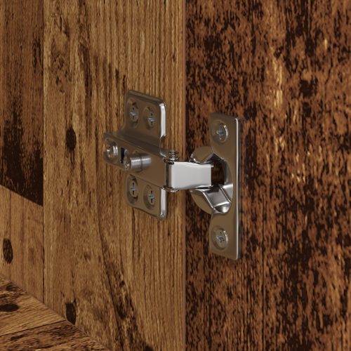  Irodai szekrény polcokkal tárolóval ajtóval Öreg fa 60 x 32 x 115 cm Faanyag