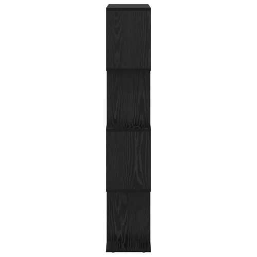  Könyvszekrény Musta tammi 70 x 24 x 129 cm Faanyag