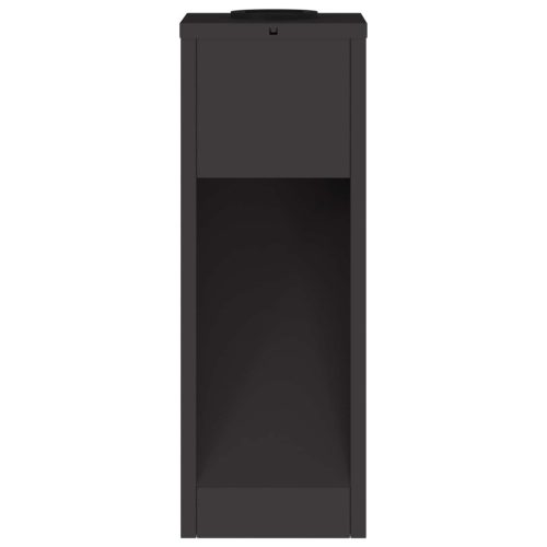  Napelemes LED Útjelző Lámpa 2 pcs Fekete Hidegen hengerelt acél