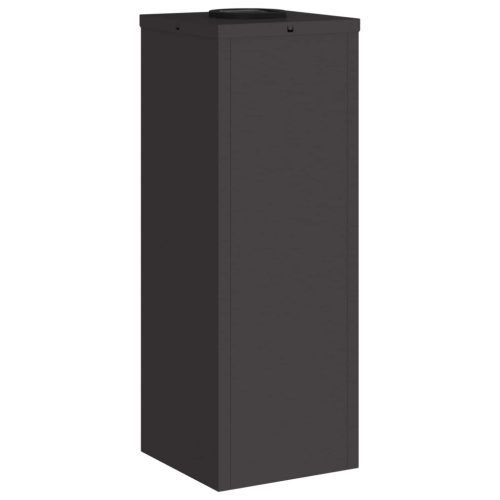  Napelemes LED Útjelző Lámpa 2 pcs Fekete Hidegen hengerelt acél