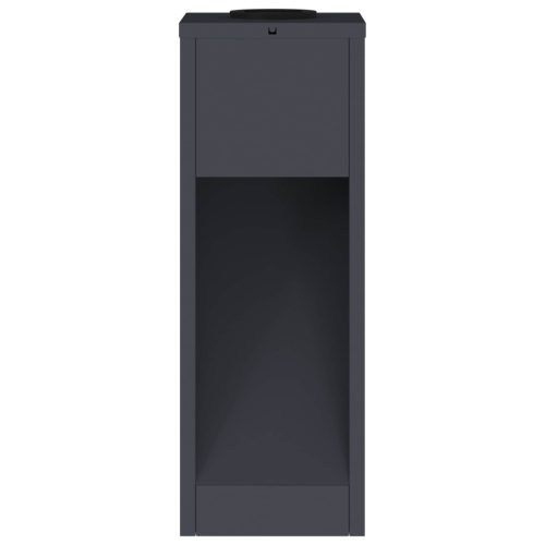  Napelemes LED Útjelző Lámpa 2 pcs Antracit