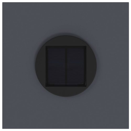  Napelemes LED Útjelző Lámpa 2 pcs Antracit