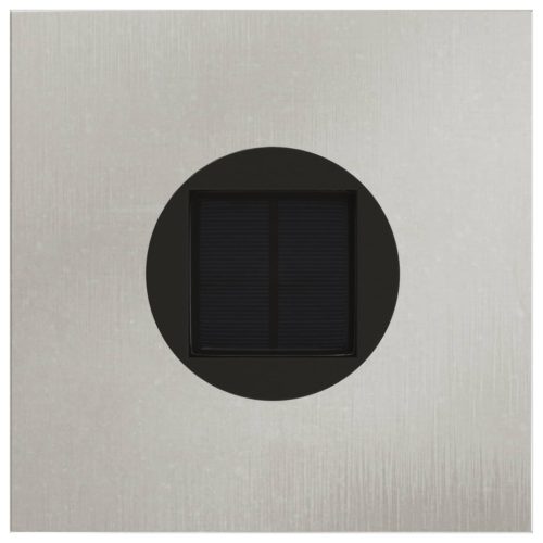  Napelemes LED Útjelző Lámpa 2 pcs Rozsdamentes acél