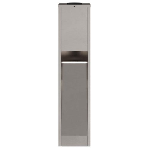  Napelemes LED Útjelző Lámpa 2 pcs Rozsdamentes acél