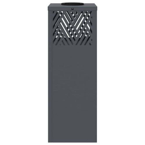  Napelemmel működő LED ösvény világítás Halszálka 2 pcs Antracit