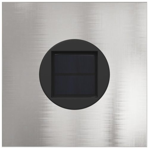  Napelemmel működő LED ösvény világítás 2 pcs Rozsdamentes acél