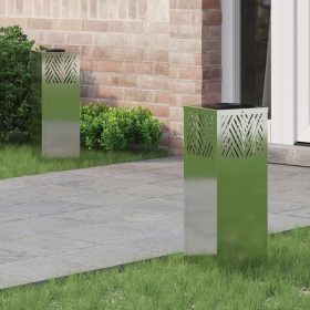    Napelemmel működő LED ösvény világítás 2 pcs Galvanizált