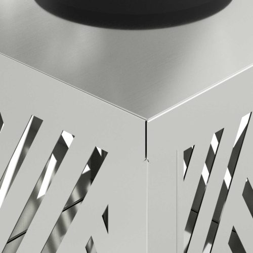  Napelemmel működő LED ösvény világítás 2 pcs Galvanizált