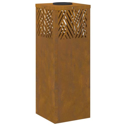  Napelemmel működő LED ösvény világítás 2 pcs Corten Acél