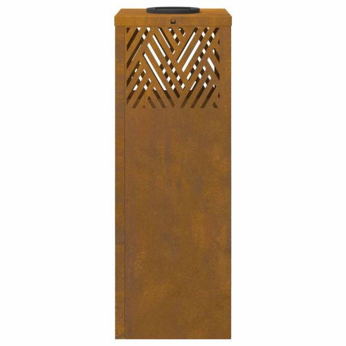  Napelemmel működő LED ösvény világítás 2 pcs Corten Acél