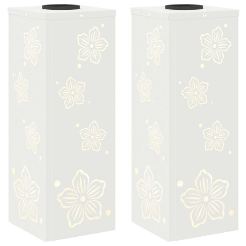  Napelemmel működő LED ösvény világítás 2 pcs Fehér